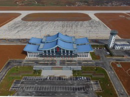 甘肅隴南成州民用機(jī)場高填方跑道土基處理試驗(yàn)及災(zāi)害防治工程I標(biāo)段